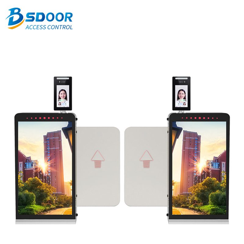 Automatic Sliding Door Security Control Human Passage Turnstile Gate