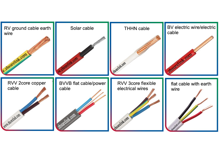House Wire Copper Power Cable Conductor PVC Insulated Flexible Electrical Wire
