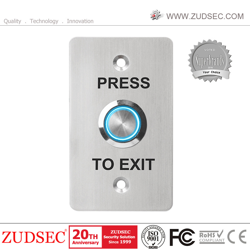 Waterproof IP68 Stainless Steel Access Control Exit Button