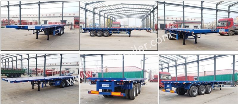 3 Axle 45feet 40FT Container Semi Trailer Price for Sale
