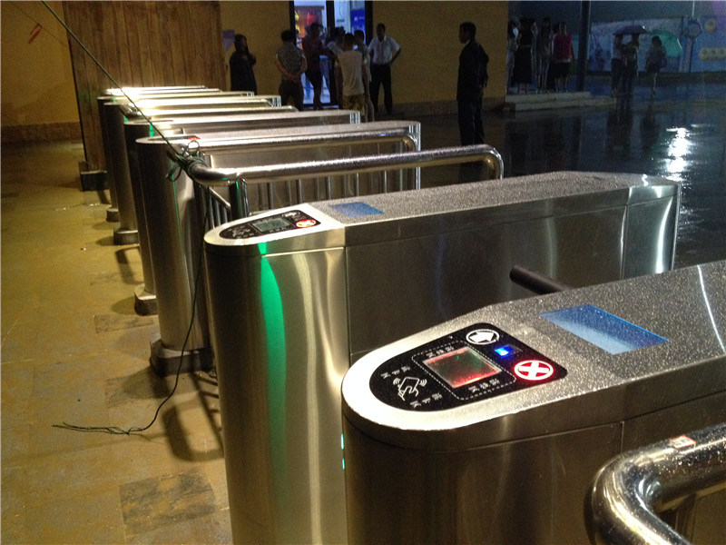 Access Control Pedestrain Turnstile Gate Tripod Turnstile for Real Estate