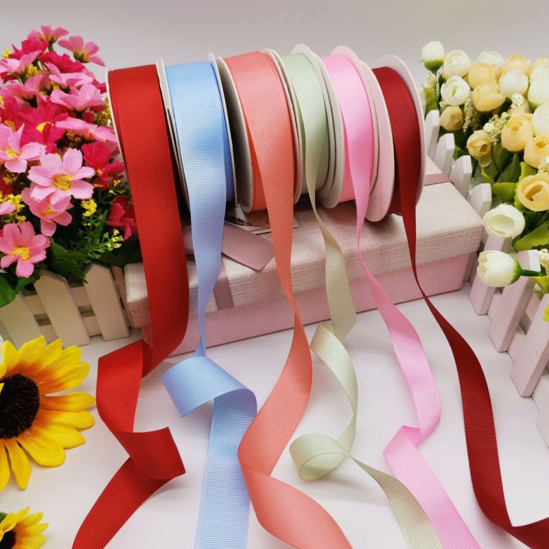 Wholesale High Quality Grosgrain Ribbon Export to UK for Garment