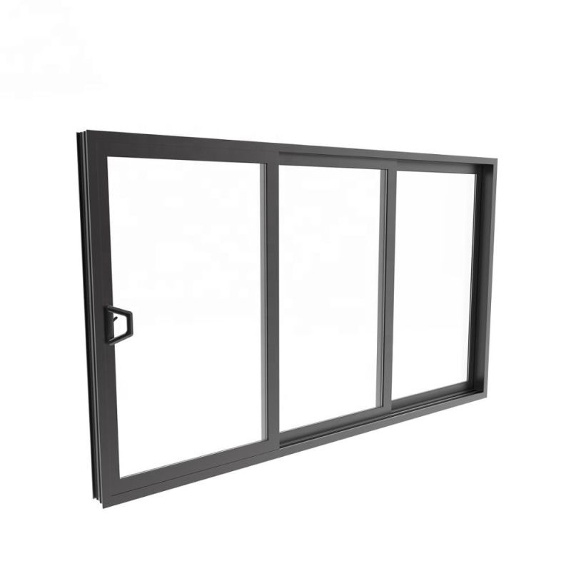 New Design Windows Doors Aluminium Frame Glass Sliding Door Security Sliding Door