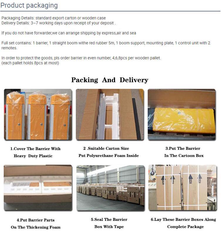 BS-606 Auto Road Traffic Barrier Gate