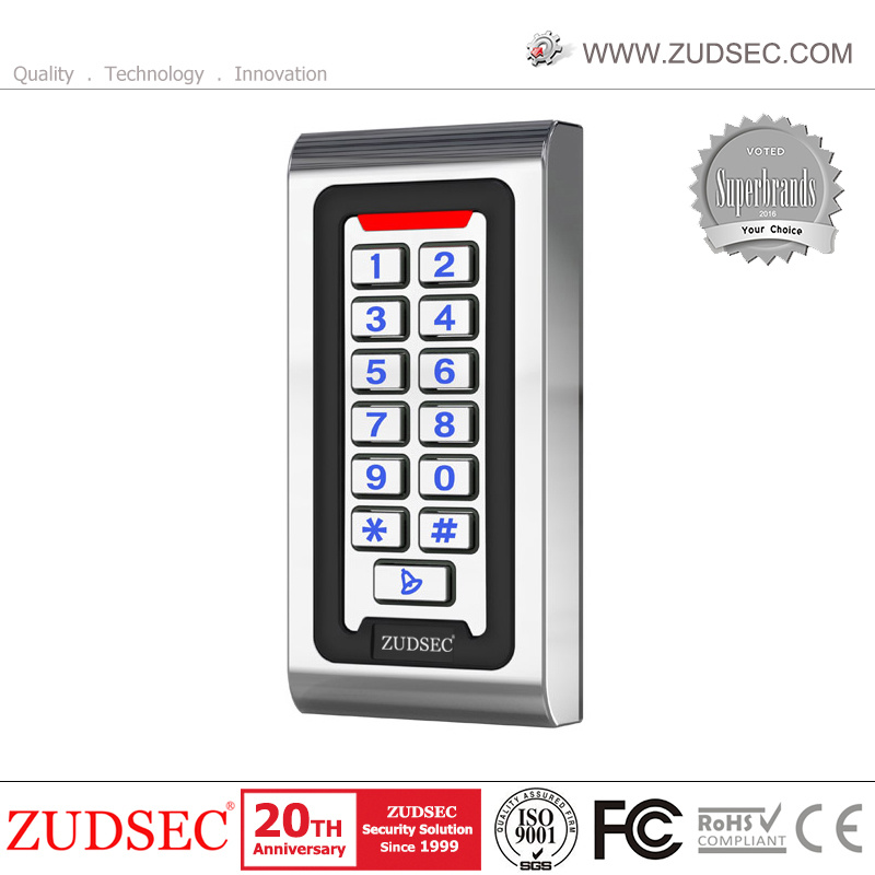 Waterproof Metal RFID Access Control with Luminous and Access Keypad
