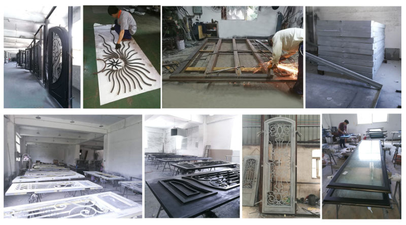 Automatic Sliding Iron Gate for Factory