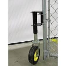 China Manufacture Hot Sale Rolling Sliding Gate Rubber Wheel
