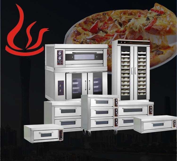 Hot Sale Commercial Stainless Steel Baking Pizza Bread Electric Bakery Oven Prices