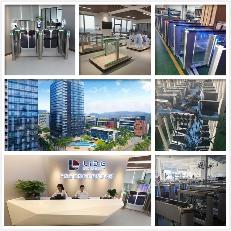 Access Control Management System Entrance Gate Swing Barrier Speed Gates