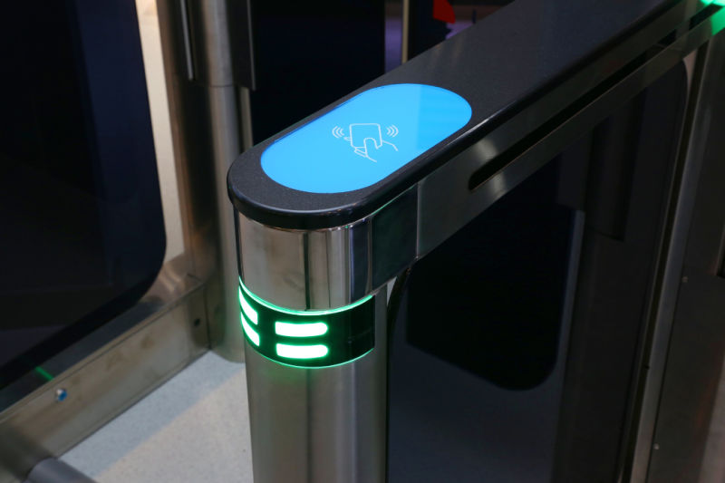 Facial Recognition Access Control Swing Barrier Gate Speed Turnstiles
