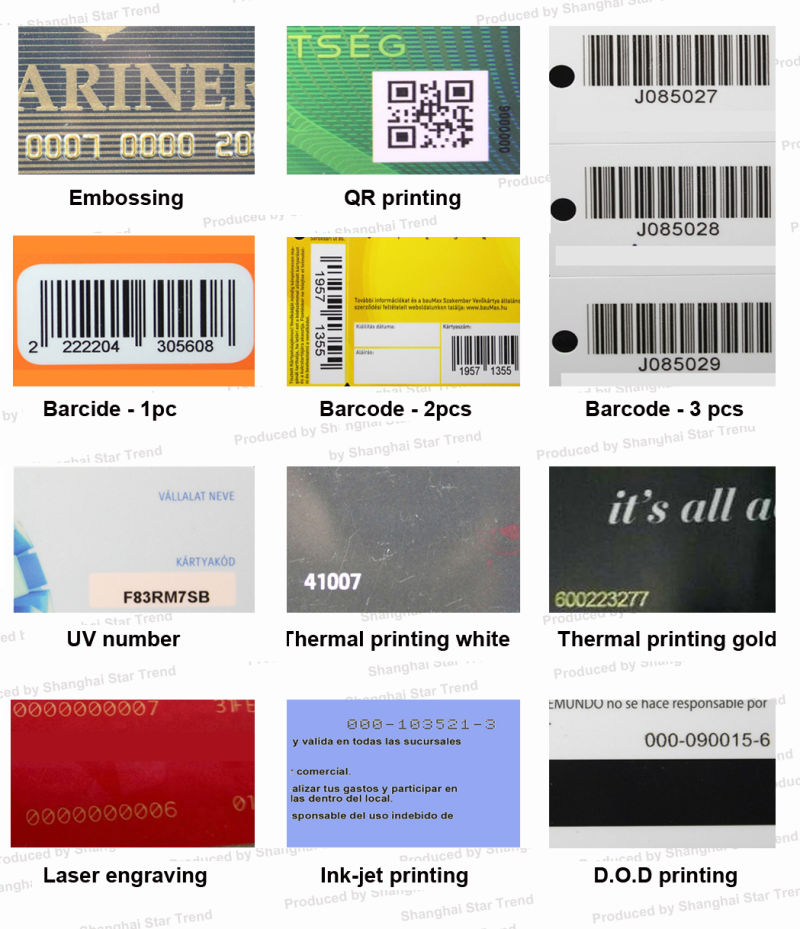 Full Color PVC Cards with Magnetic Strip for Banks/Access Systems