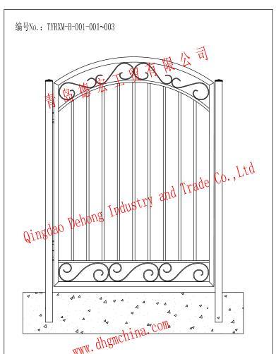 Wrought Iron Small Gates, Galvanized Steel Gates, Metal Small Gates
