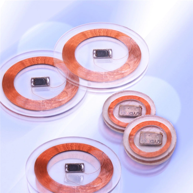 Em4200 125kHz RFID Access Control Systems PVC Contactless Coin Tag