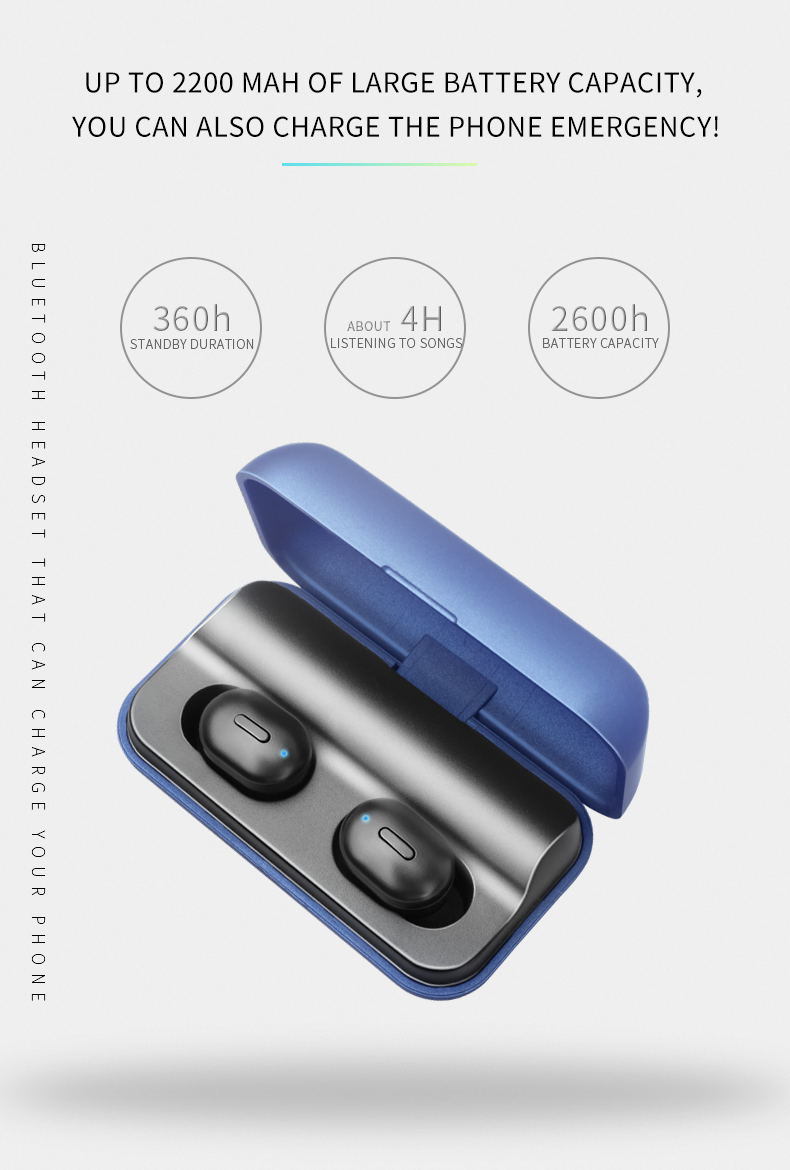 2020 Noise Canceling Earbuds Bluetooth Headphone