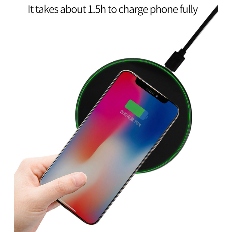 OEM Real 15W Portable Qi Wireless Fast Charger Power Bank