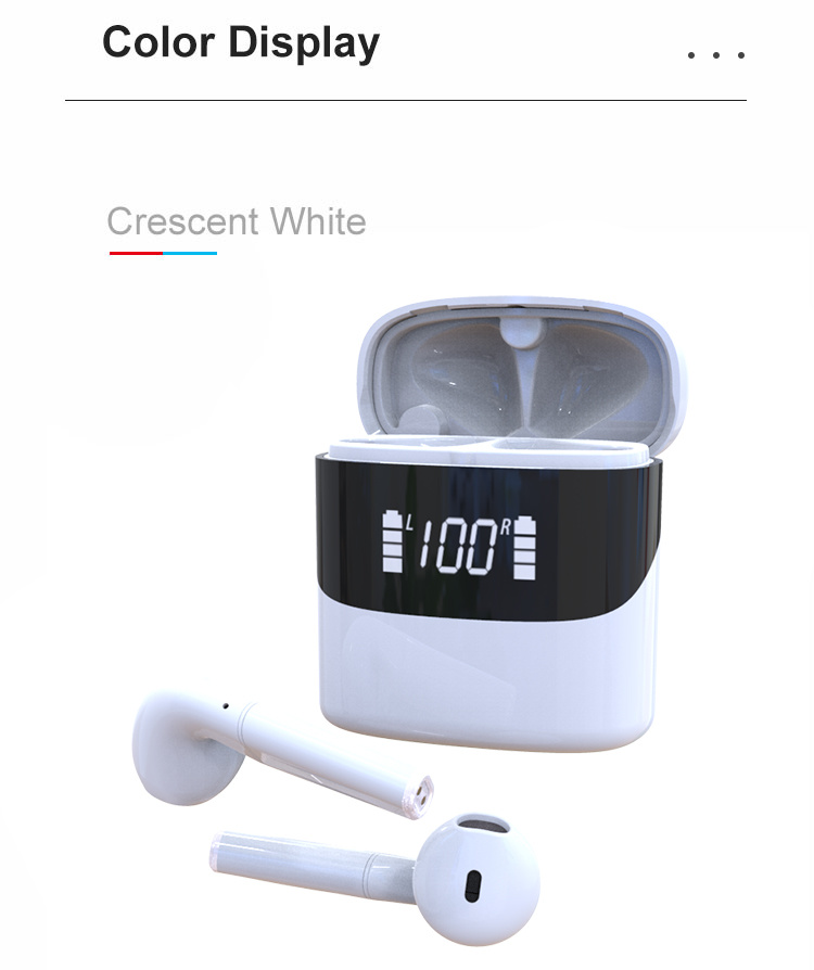 Wireless Headset Tws Bluetooth Earbud Headphone
