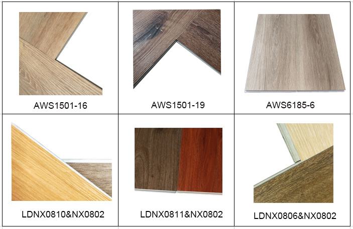 Anti-Slip Fireproof Anti-Noise Heat Insulation Spc Flooring