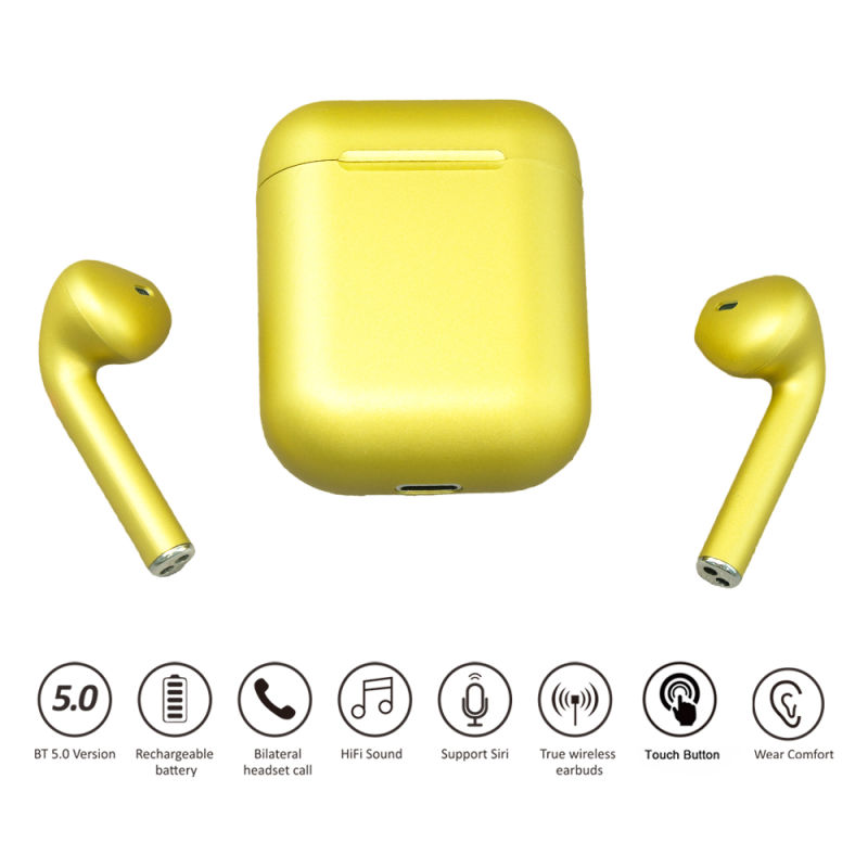 I12 Tws True Wireless Earbuds Bluetooth Earphones
