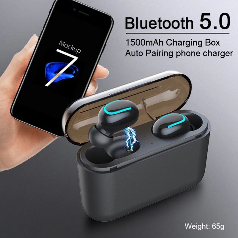 Newest Style Earphones Bluetooth Headset Earbuds Handsfree for iPhone