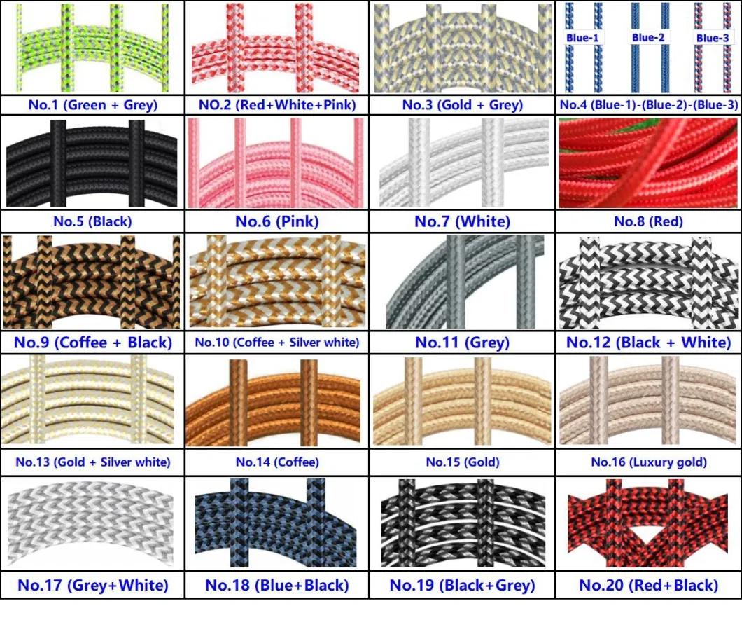 Nylon Braided iPhone iPad Charger USB Data Sync Cable
