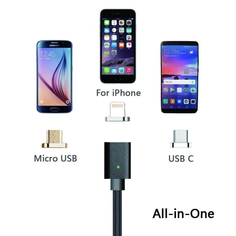 Magnetic USB Data Cable All in One Fast Charging USB C Cable