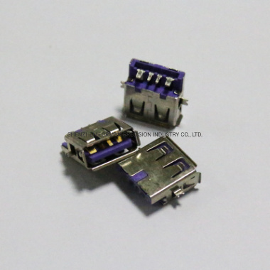 Mobile Phone Accessories USB Stick Female Connector Spare Part USB 2.0 Cable Connector