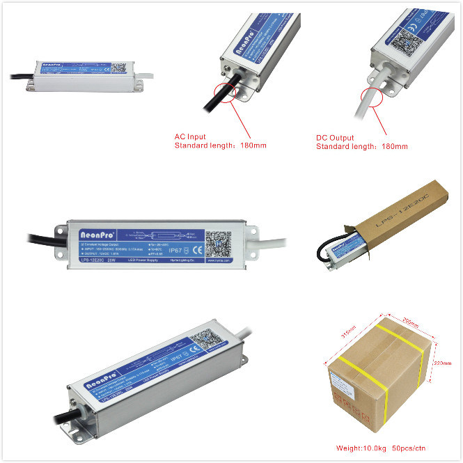High Efficiency AC-DC 5V 12V LED Power Supply with Bis