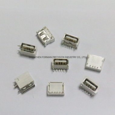 USB 2.0 Right Angle Vertical Type Sockets USB Stick Cable USB Connector