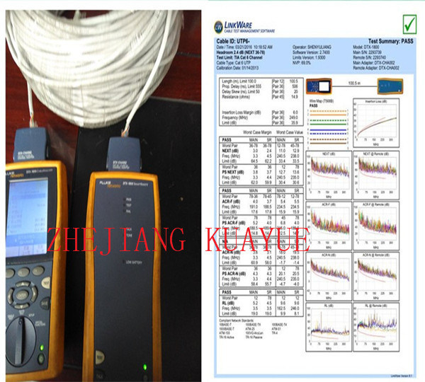 UTP CAT6 Cable Copper 23AWG Marle/Computer Cable/ Data Cable/ Communication Cable/ Connector/ Audio Cable
