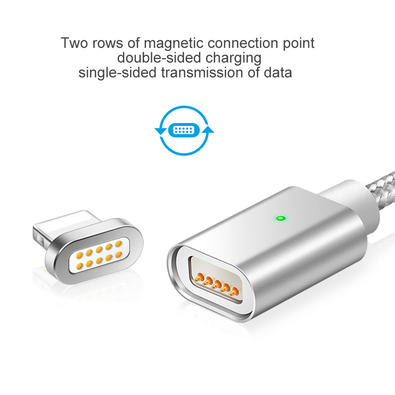 Data USB Wire Magnetic Fast Charging Cable for iPhone