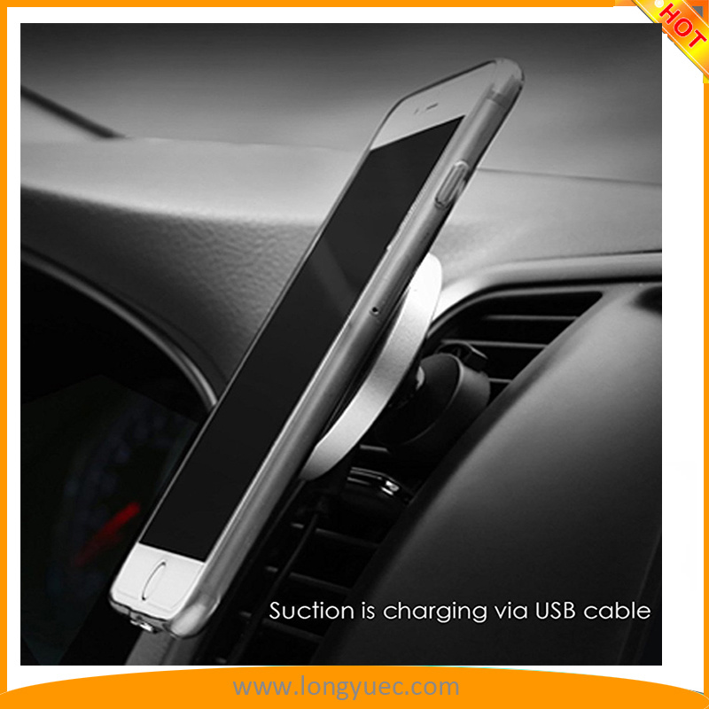 Qi Wireless Car Charger with Magnetic Holder