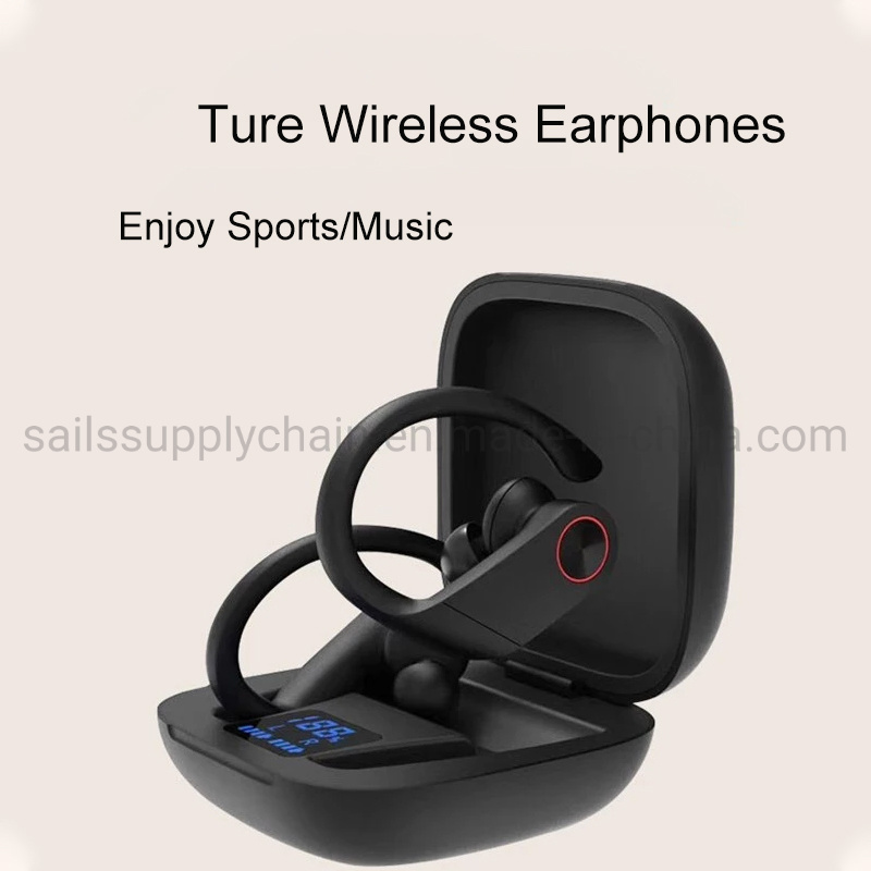 Blue Tooth Wireless Earbuds Headphone Earphone with Wireless Charging