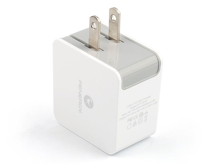 USB Wall Charger 18W Pd Fast Charger Type C USB-C