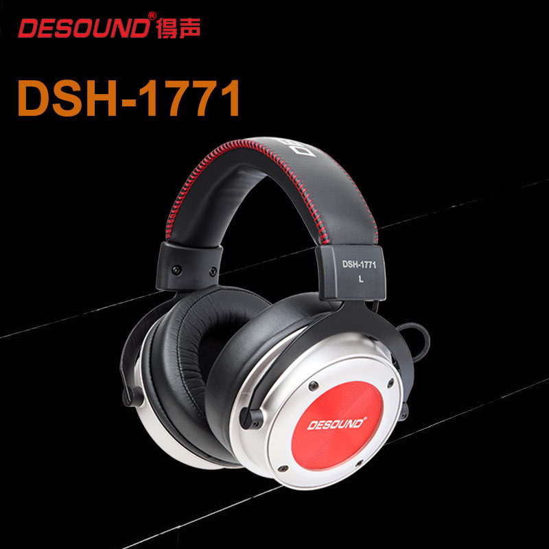 High Quality Sewing Leather Headband Headphone, Comfortable to Wear