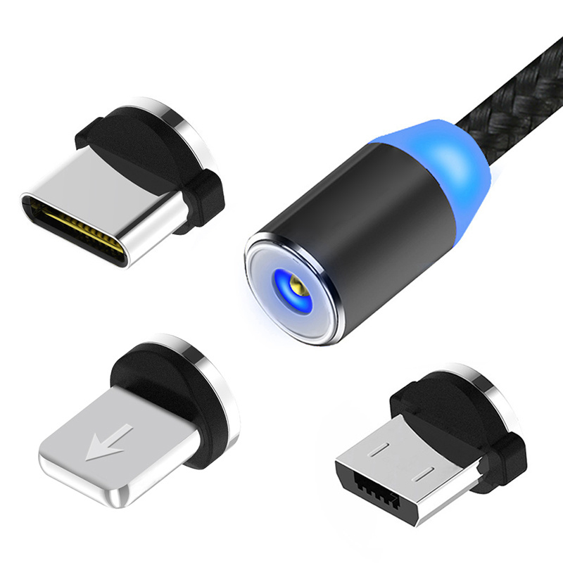 USB Cable Mini Cable 3 in 1 Magnetic USB Cable