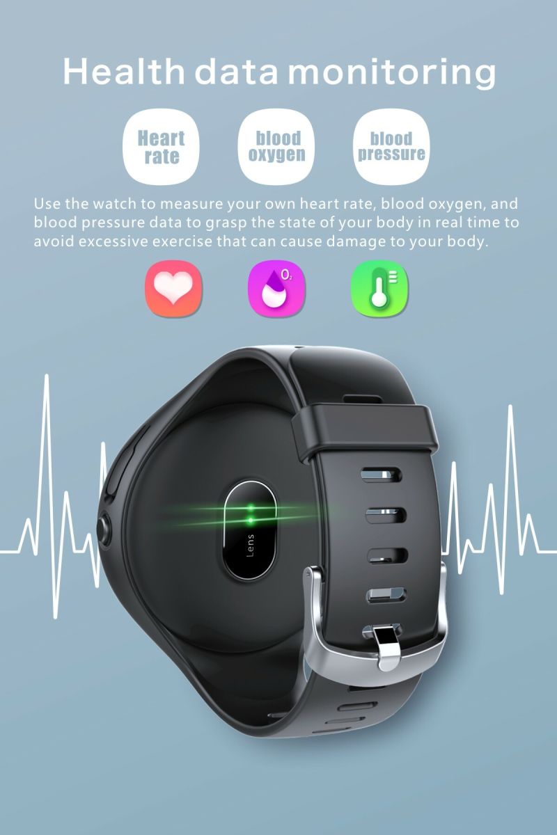 Smart Watch with Headphone Hate Rate Blood Pressure Monitor Sport Smartwatch
