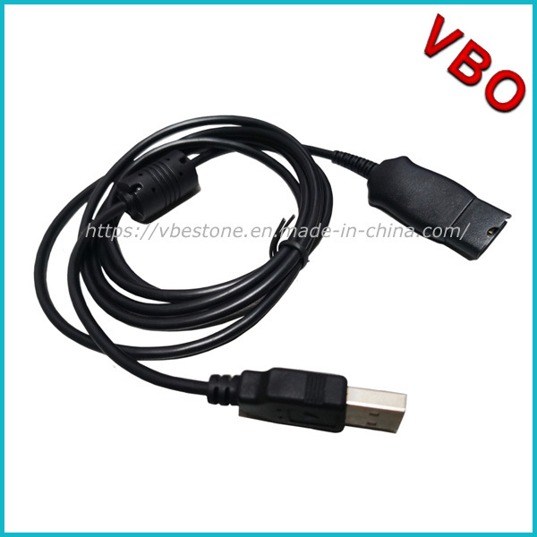 Da95 USB Qd Cable Compatible with Plantronics Qd Corded Headset to Computer