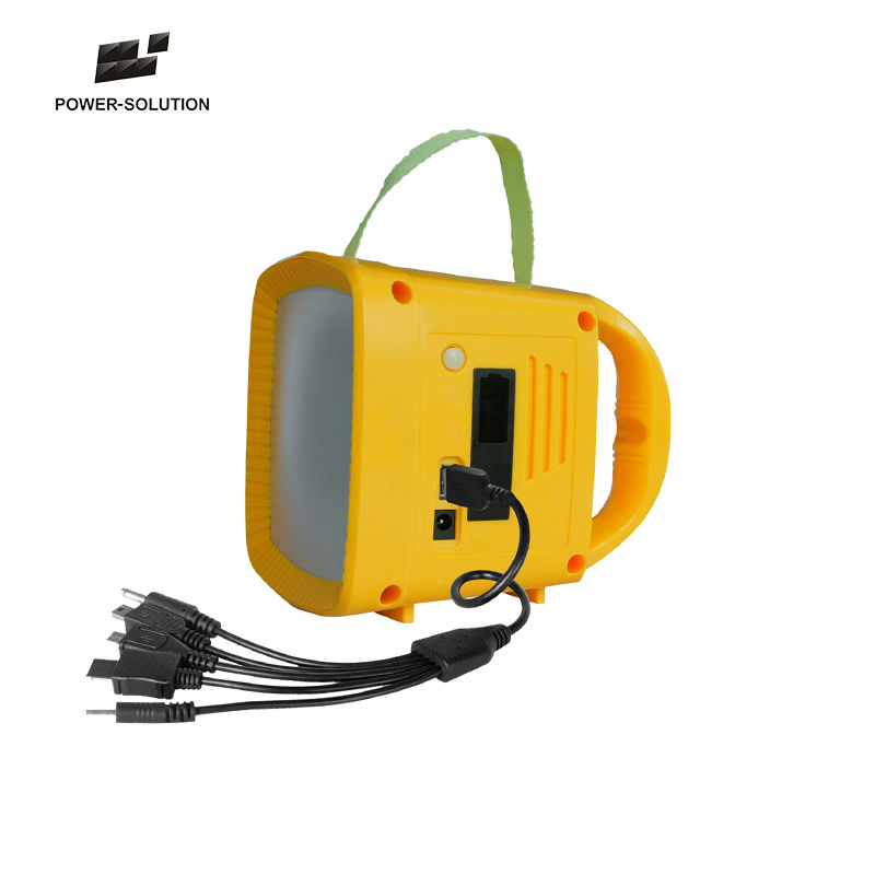 Solar Panel Power Energy Portable Solar Lantern with MP3 Radio