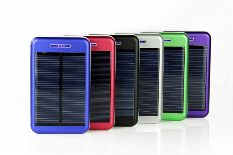 Portable Solar Mobile Phone Power Bank Charger