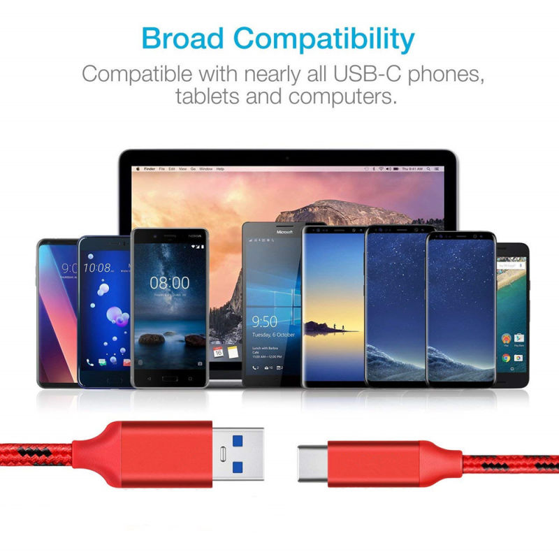 3A 5gbps USB Type-C Cable USB3.0 Type C Data Cable