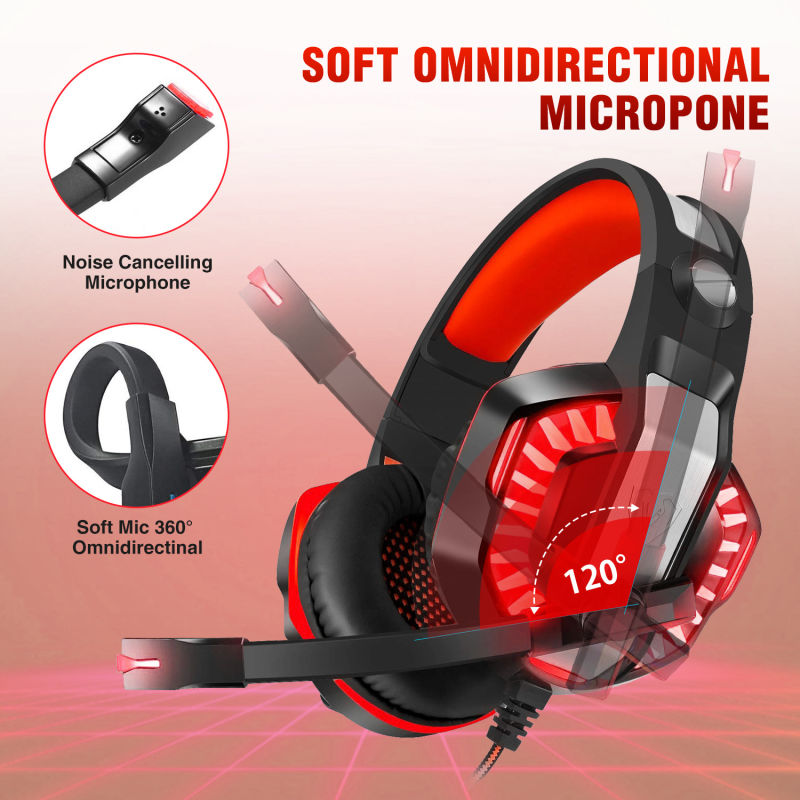 New G2000 PRO Microphone Recommended Computer Game Headset PS4 Headset Type