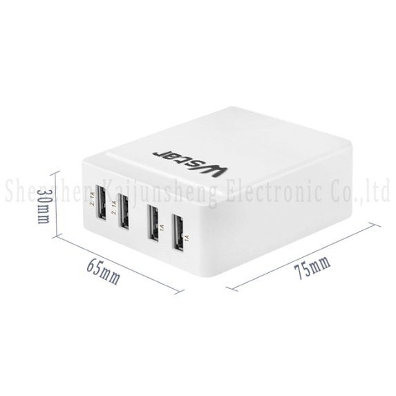 Multi Port 4 USB Charger for iPhone, iPad