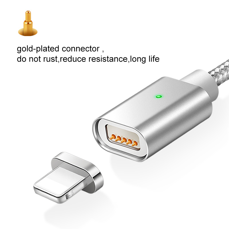 Data USB Wire Magnetic Fast Charging Cable for iPhone