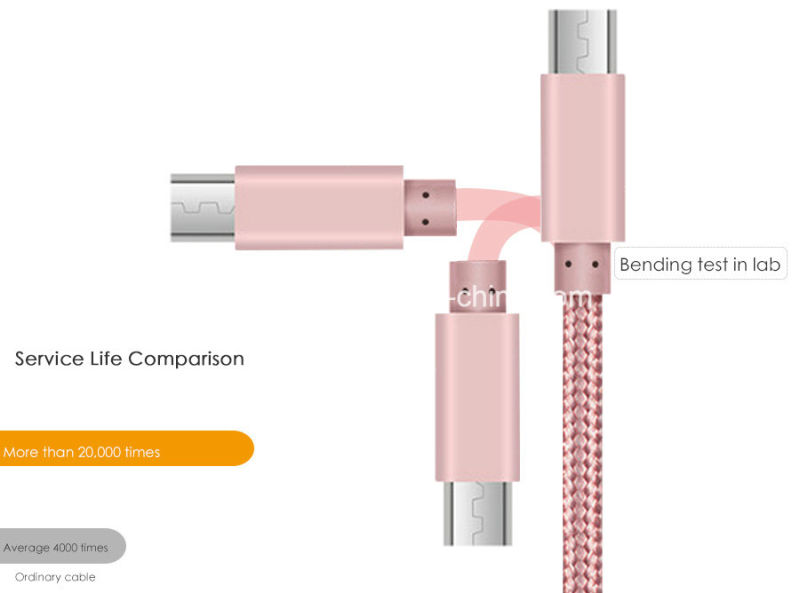 Wholesale 1m Mobile Phone Flexible USB Data Cable USB Cable Fast Charging Data Cable for Android