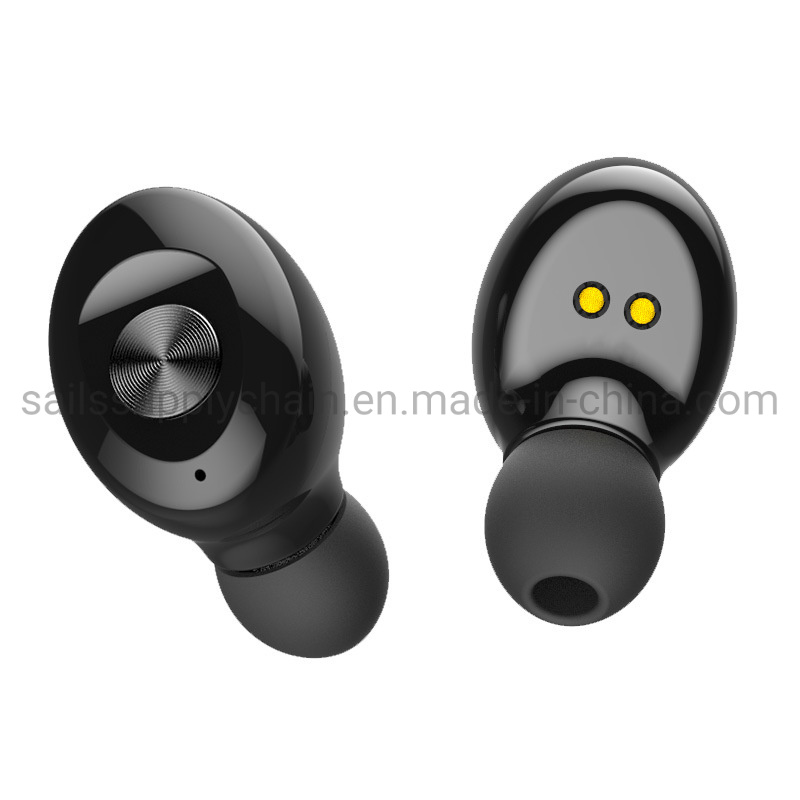 Mini Smart Noise-Cancelling Wireless Bluetooth Headset Mobile Bt 5.0 Headphones