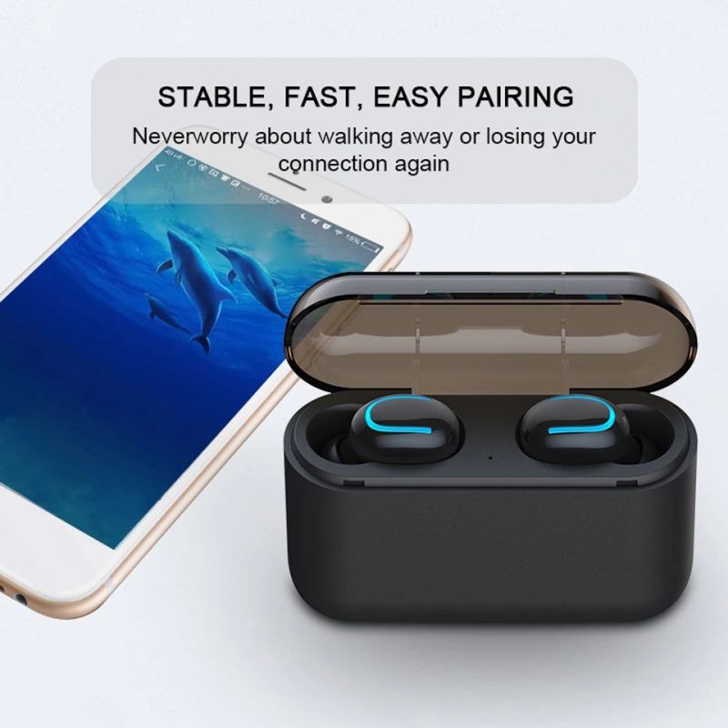 Newest Style Earphones Bluetooth Headset Earbuds Handsfree for iPhone