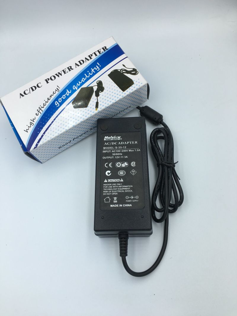 36W AC DC Switching Power Adaptor Desktop Charger