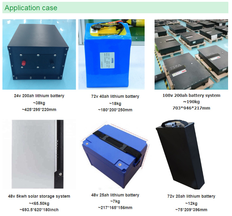 24 48 Volt 100ah 200ah Lithium Iron Phosphate Battery