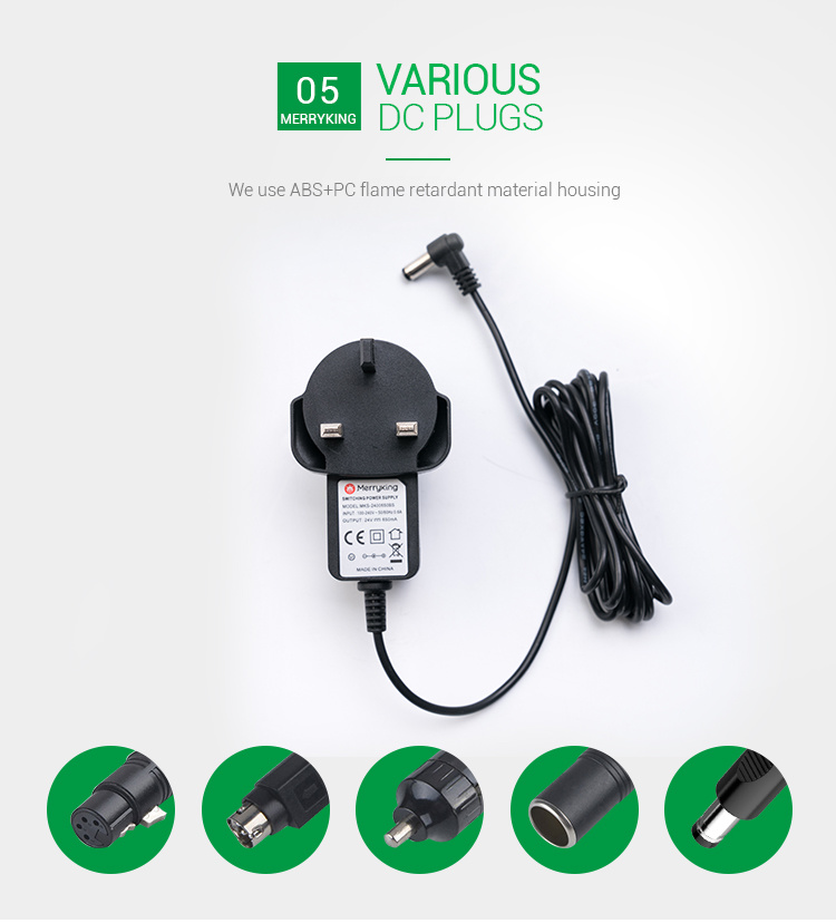 Universal CCTV Power Supply 12V 1500mA Switching AC DC Power Adapter with UK Plug