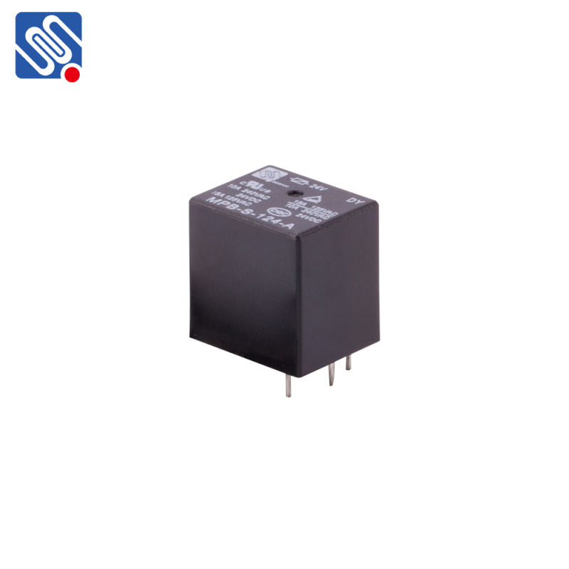 Meishuo MPB-S-124-A 24V DC 15A 125VAC Relay 24V 10A 240VAC PCB 4pins Rele